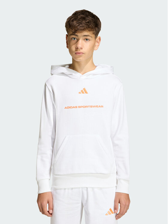 adidas adidas Bluza 153579 Biały Regular Fit