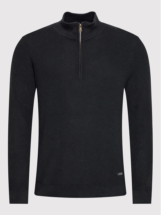 Blend Blend Sweter 20714337 Czarny Regular Fit