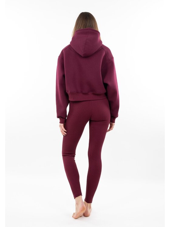 DKaren Sport DKaren Sport Dres DK-K-B11 Bordowy Classic Fit