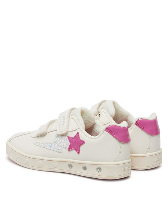 Geox Geox Αθλητικά J Skylin Girl J458WA 000BC C0563 D Εκρού