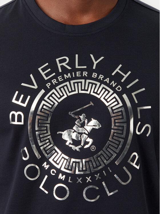 Beverly Hills Polo Club Beverly Hills Polo Club T-shirt M1342 Tamnoplava Regular Fit