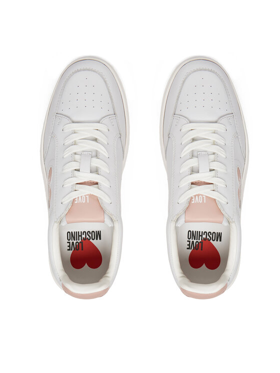 LOVE MOSCHINO LOVE MOSCHINO Sneakersy JA15154G1MIA110B Biały