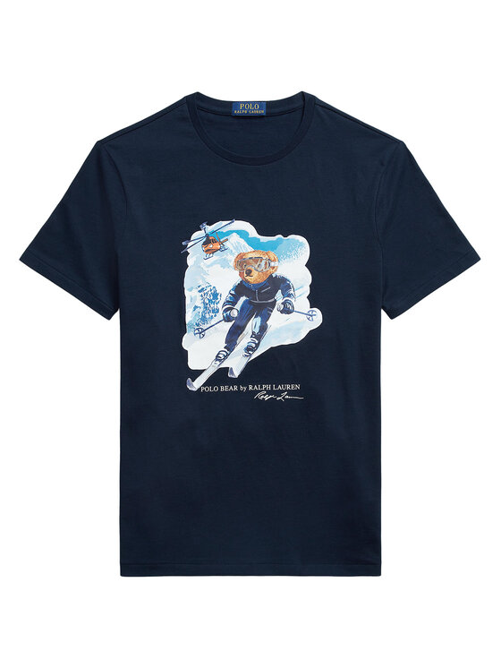 Polo Ralph Lauren Polo Ralph Lauren T-Shirt 710P07343002 Tmavomodrá Regular Fit