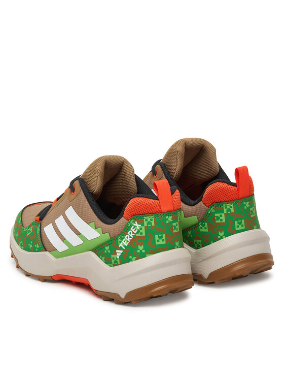 adidas adidas Παπούτσια πεζοπορίας Minecraft Terrex Ax4R Hiking JR1289 Καφέ