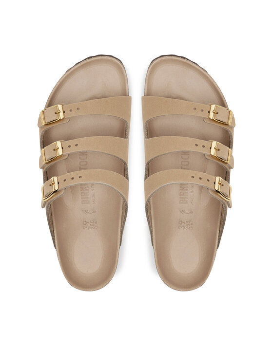 Birkenstock Birkenstock Nazouváky Florida Fresh 1029480 Béžová