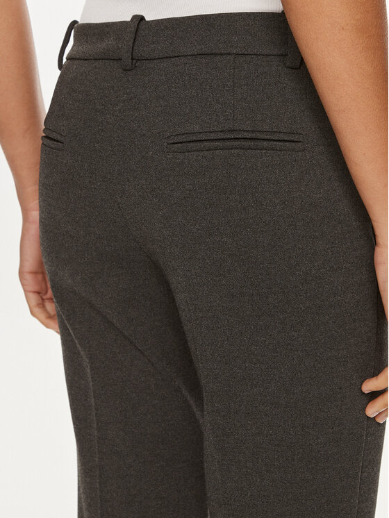 PINKO Pinko Hlače iz tkanine Bello 100155 A24D Siva Regular Fit