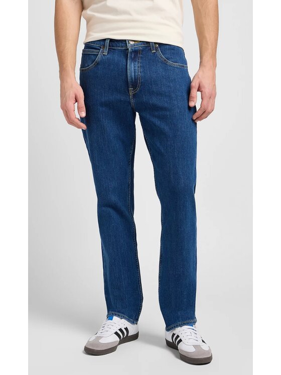 Lee Lee Jeans Brooklyn Straight Blu Regular Fit