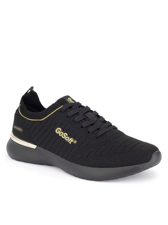 Go Soft Go Soft Sneakersy WP-12A Čierna