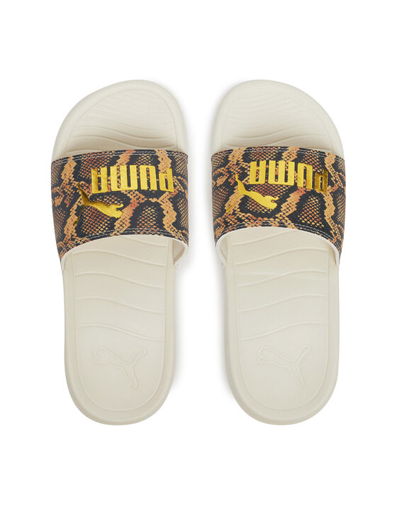 Puma Puma Şlapi Popcat 20 Snake Chic 401706 02 Bej