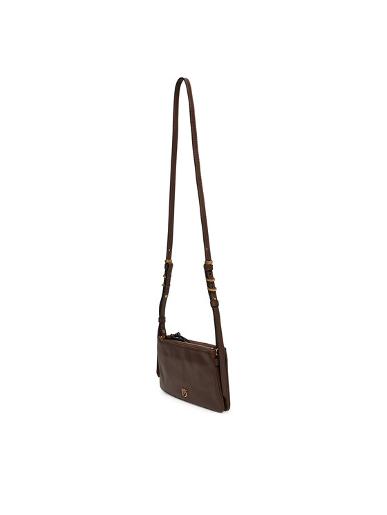 PINKO PINKO Geantă Double Mini Al 25-26 PLTT 105359 A0QO Maro