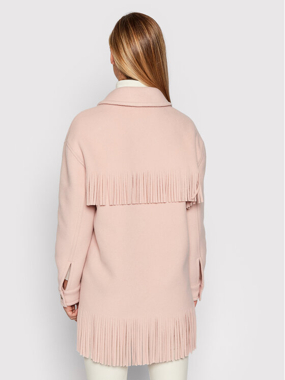 PINKO Pinko Зимно палто Fiambala 1G16S1 Y7E3 Розов Regular Fit