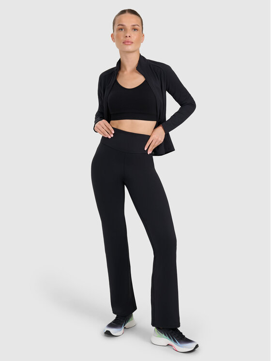 4F 4F Legginsy MULTI ACTIVE Czarny Slim Fit