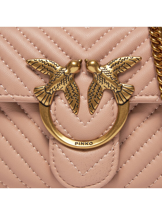 PINKO Pinko Borsetta Love One Wallet C . AI 23-24 PLTT 100062 A0GK Rosa
