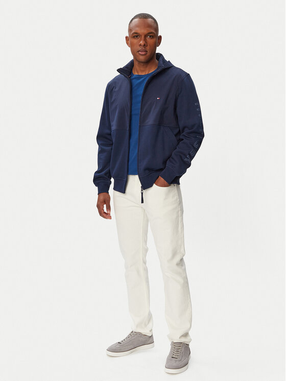 Tommy Hilfiger Tommy Hilfiger Преходно яке MW0MW43443 Тъмносин Regular Fit