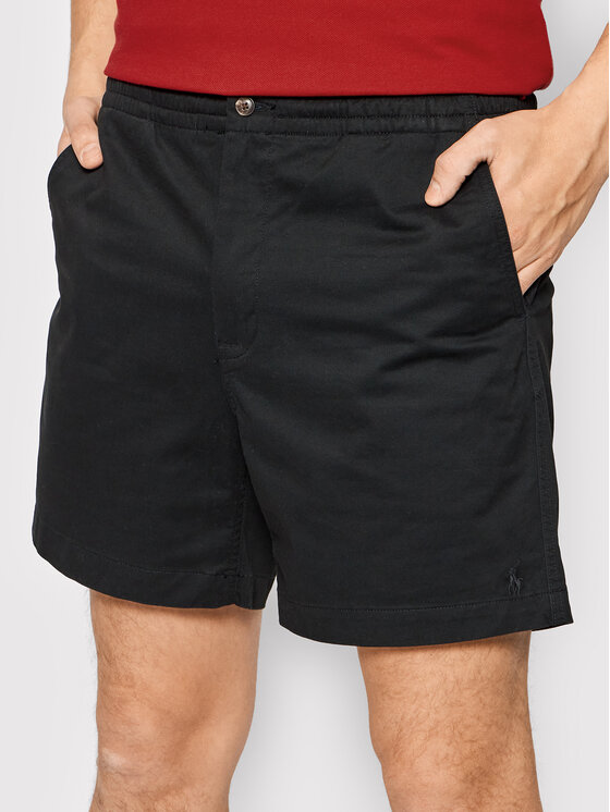 Polo Ralph Lauren Pantalon scurți din material 710644995013 Negru Regular Fit