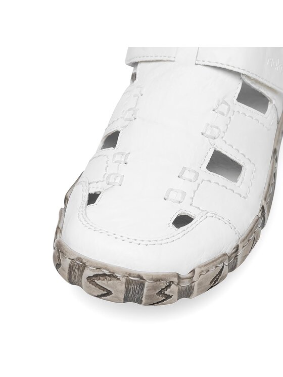 Rieker Rieker Halbschuhe L0362-80 Weiß