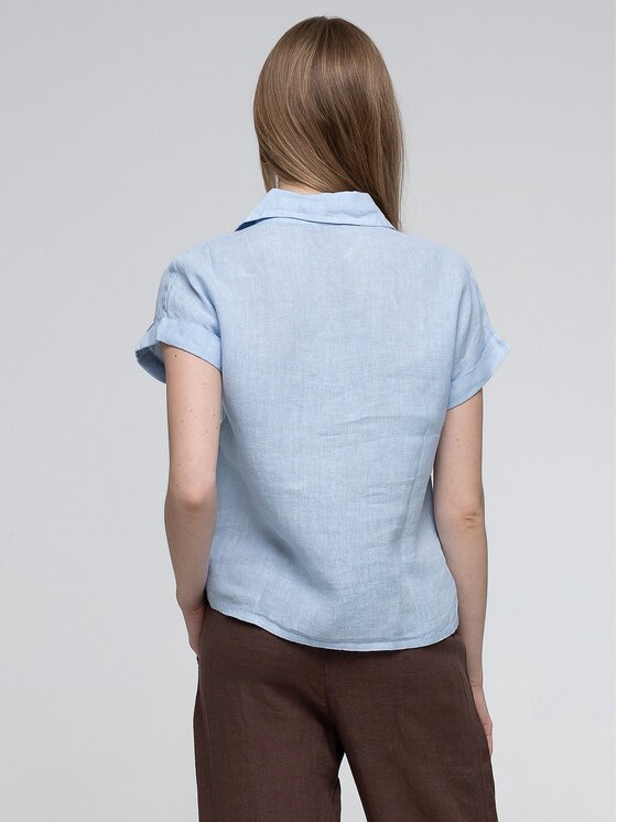 Perso Perso Halenka CHCE255027F Světle modrá Regular Fit