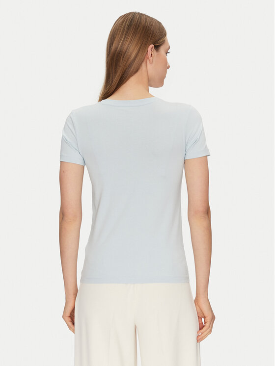 Guess Jeans Guess Jeans T-Shirt W5GI24 J1314 Niebieski Regular Fit