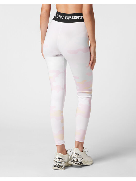 Plein Sport Plein Sport Legginsy 12997 Biały Active Fit