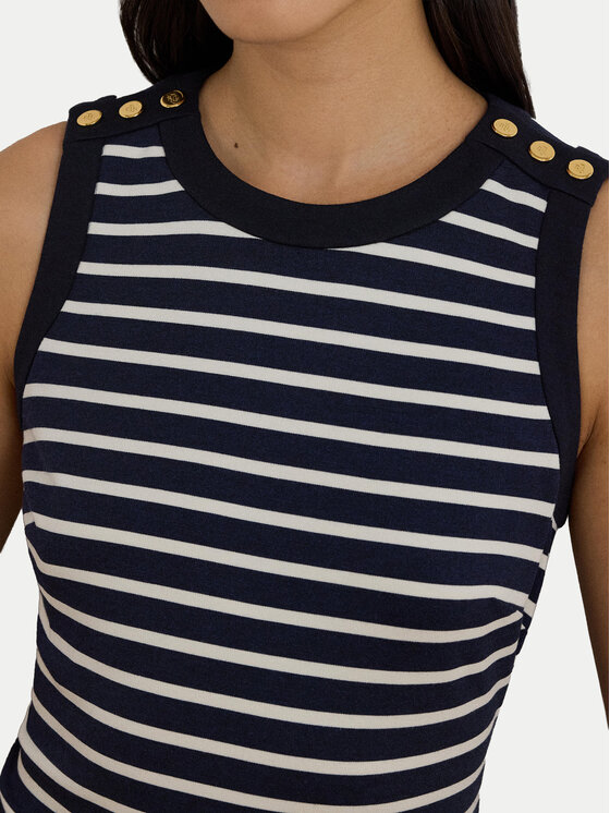 LAUREN RALPH LAUREN LAUREN RALPH LAUREN Každodenní šaty 200P09091001 Tmavomodrá Slim Fit