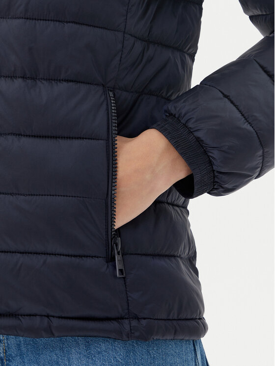 Guess Jeans Guess Jeans Átmeneti kabát W5RL99 WHAB2 Sötétkék Regular Fit