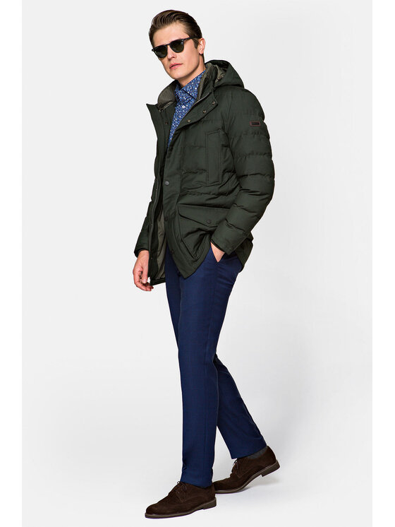 Lancerto Lancerto Kurtka puchowa Blenheim Zielony Regular Fit