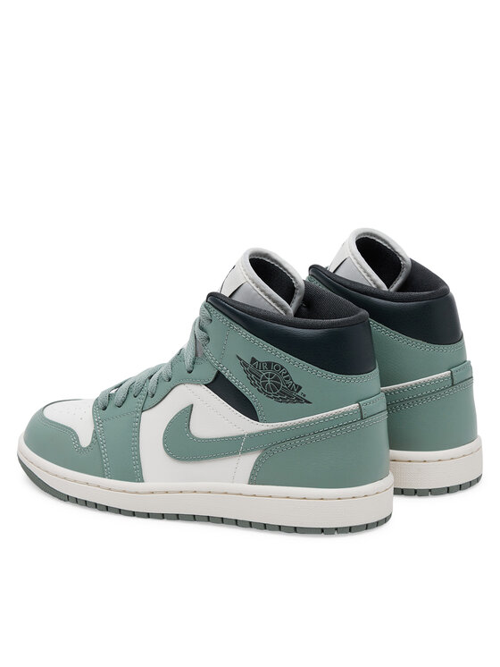 Nike Nike Sneakers Wmns Air Jordan 1 Mid BQ6472 130 Bianco