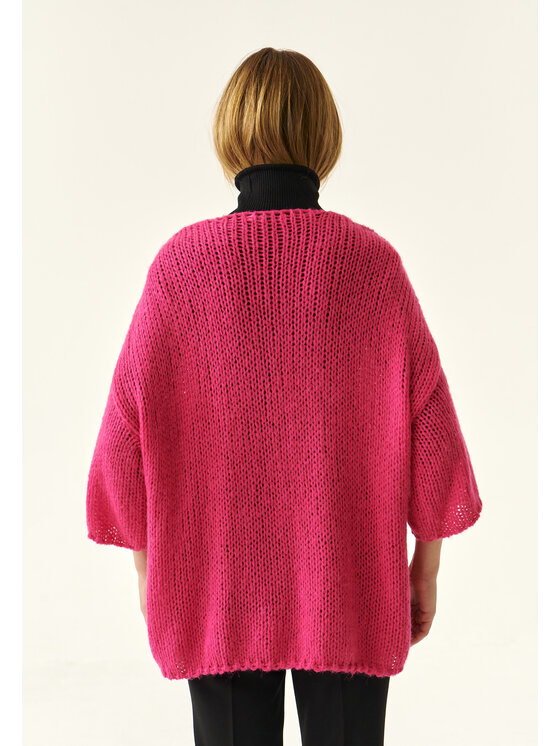 TATUUM TATUUM Sweter BAJANA Różowy Oversize