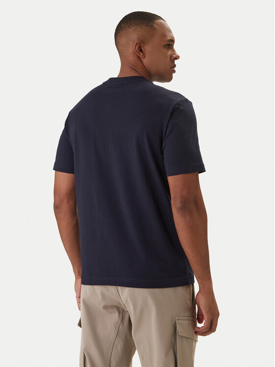 Napapijri Napapijri Tričko S-Box Logo NP0A4IFL Tmavomodrá Regular Fit