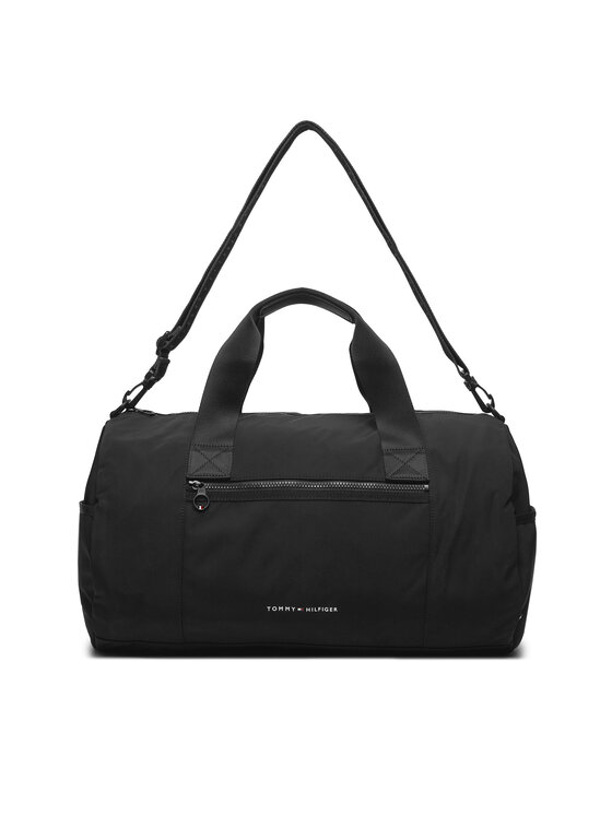 Tommy Hilfiger Tommy Hilfiger Torba Th Skyline Duffle AM0AM11551 Crna