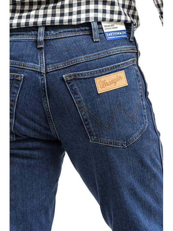 Wrangler Wrangler Jeansy TEXAS Niebieski Straight Fit