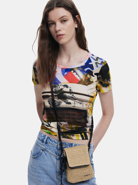 Desigual Desigual Сумка для телефону 25SAYO02 Бежевий
