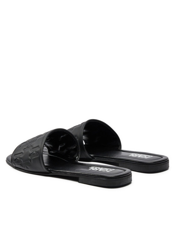 KARL LAGERFELD KARL LAGERFELD Klapki KL85400 Czarny