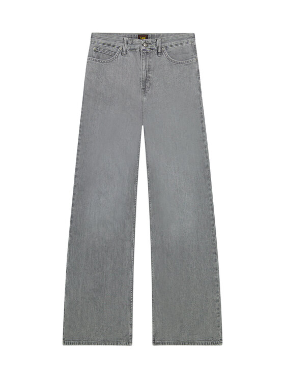 Lee Lee Jeansy STELLA Szary Loose Fit