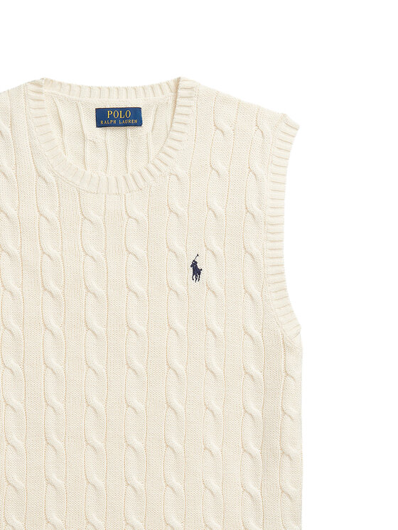 Polo Ralph Lauren Polo Ralph Lauren Sweter 710979113003 Écru Regular Fit