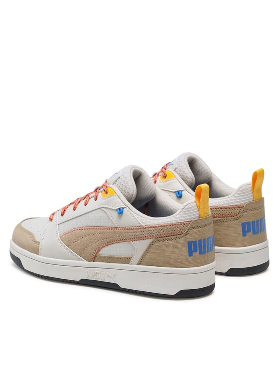 Puma Puma Сникърси Rebound v6 Low Open 393581 02 Бял