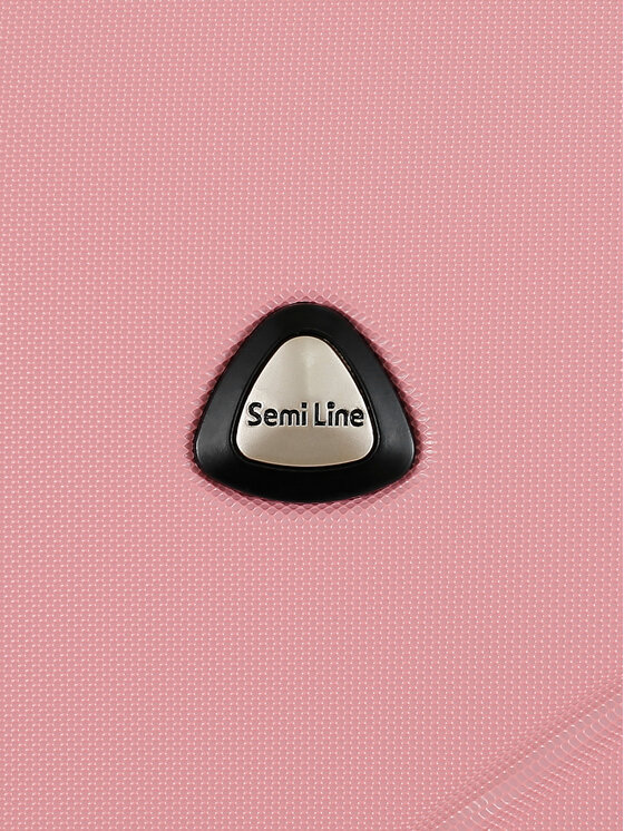 Semi Line Semi Line Valigia grande T5920-3 Rosa