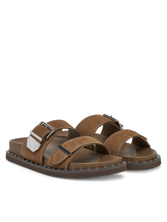 Aldo Aldo Klapki Elyna 13904965 Brązowy
