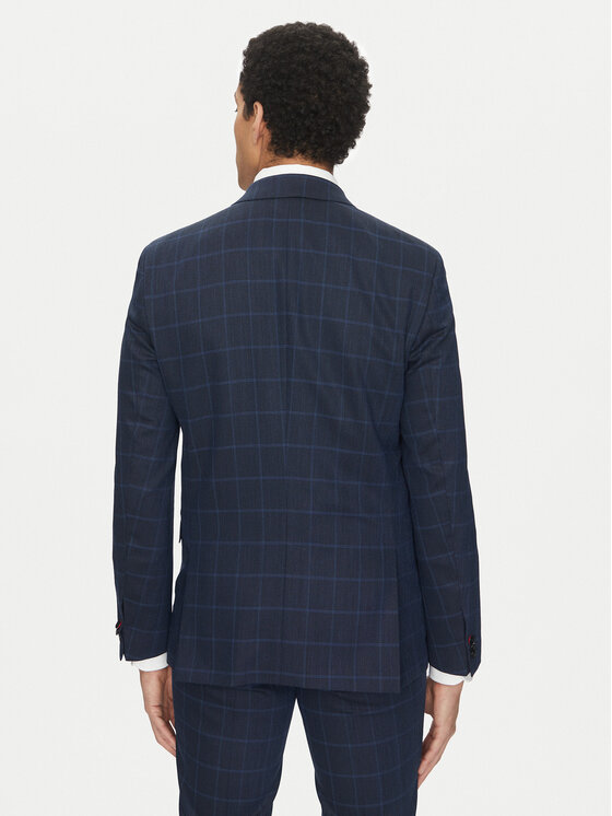 HUGO HUGO Garnitur Arti/Hesten232X 50535473 Granatowy Extra Slim Fit
