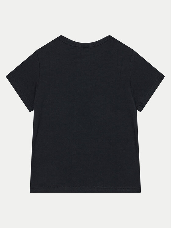 MINI RODINI Mini Rodini Marškinėliai Basic 1000000199 Juoda Regular Fit