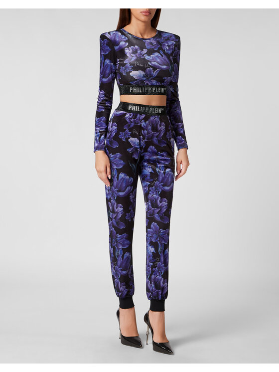 PHILIPP PLEIN PHILIPP PLEIN Joggery 2797 Czarny Regular Fit