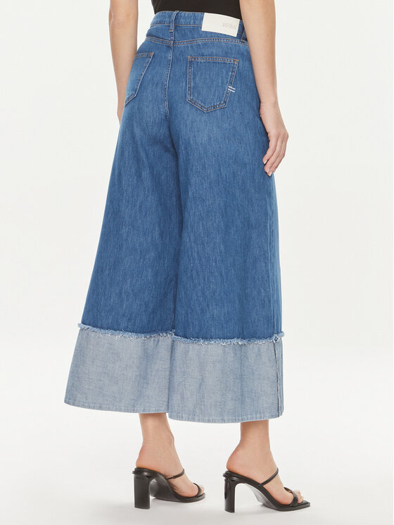 ViCOLO ViCOLO Blugi DB5069 Albastru Wide Leg