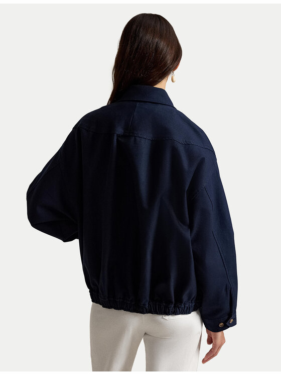 Polo Ralph Lauren Polo Ralph Lauren Demisezoninė striukė 211A96311002 Tamsiai mėlyna Oversize