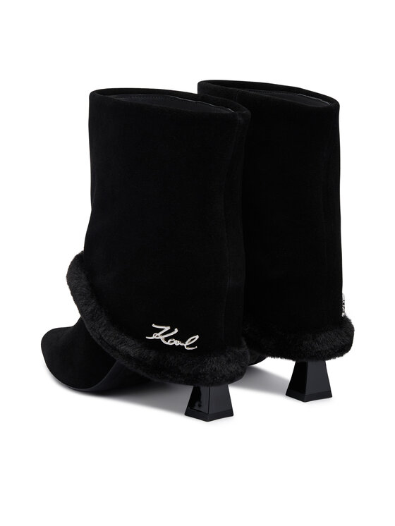 KARL LAGERFELD KARL LAGERFELD Čizme Debutante KL32052 Crna