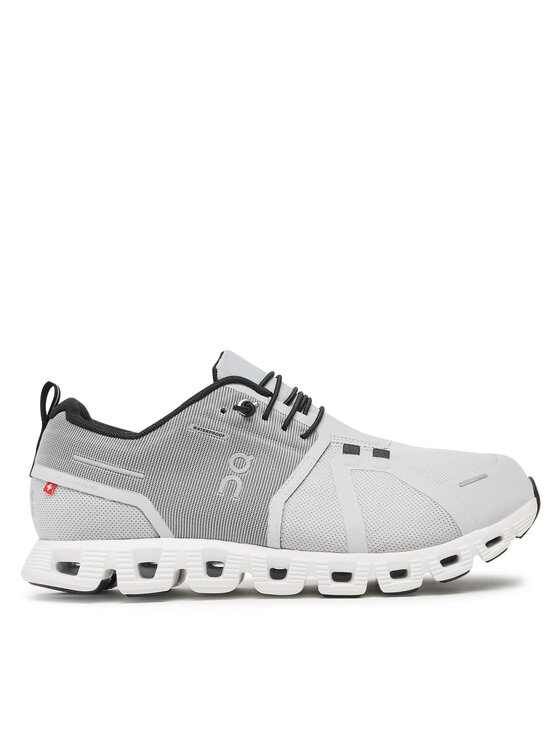 On Sneakersy Cloud 5 Waterproof 59.98841 Sivá
