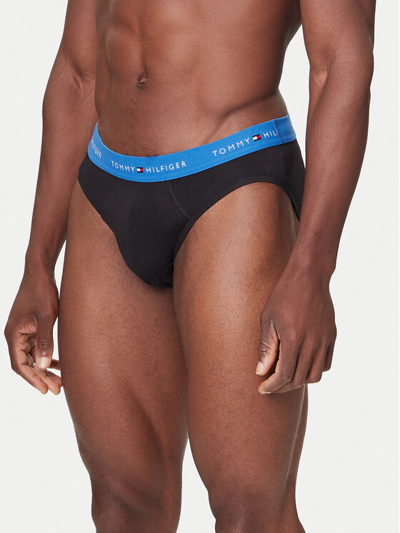 Tommy Hilfiger Tommy Hilfiger 3er-Set Slips UM0UM03471 Schwarz