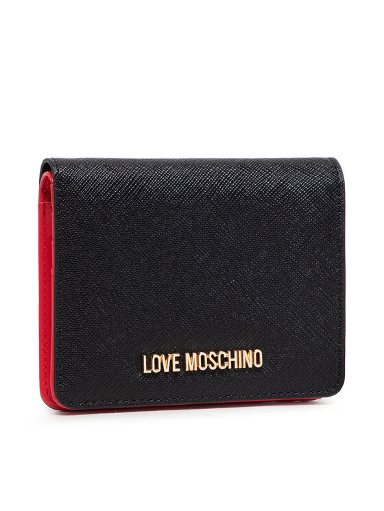 LOVE MOSCHINO Portafoglio piccolo da donna JC5562PP0ALQ0000 Nero • Modivo.it