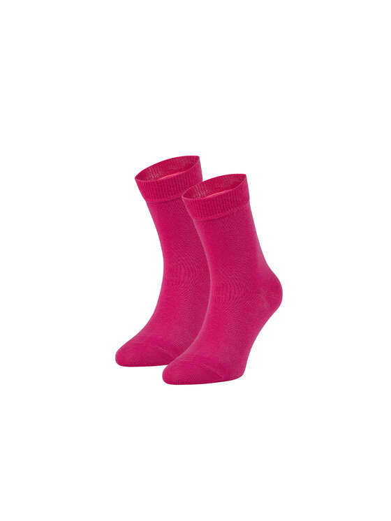 Zooksy Zooksy Skarpety Wysokie Dziecięce Basic Różowy