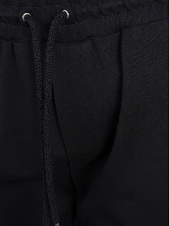 Bikkembergs Bikkembergs Παντελόνι υφασμάτινο C 1 055 80 E 1969 Μαύρο Regular Fit