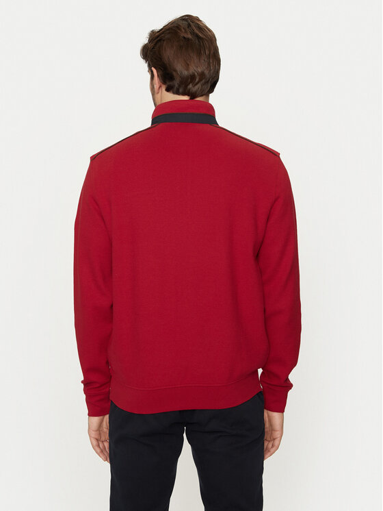 Bugatti Bugatti Sweatshirt 8500 65050B Rot Regular Fit